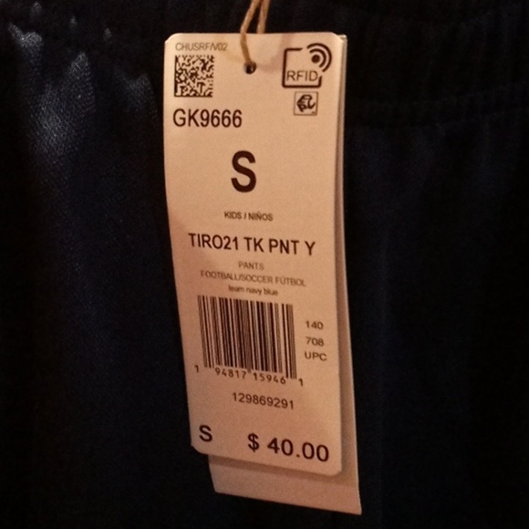 Adidas Track Pants Youth - Picture 2 of 4